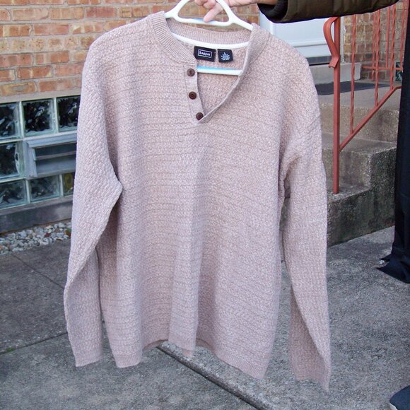 Haggar Men's Brown Sweater, Size L - Picture 4 of 4